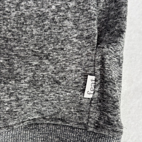 feat hoodie Heather Gray Roam drawstring women’s small, XL soft cozy warm new - Picture 5 of 9